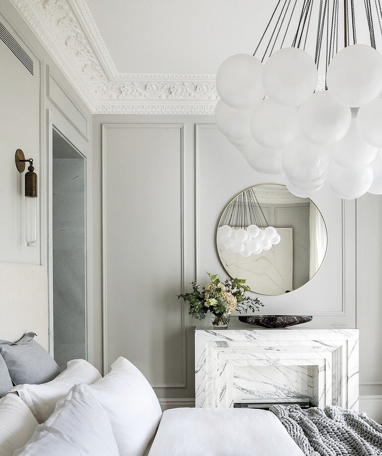 Clásico y moderno para una decoración atemporal