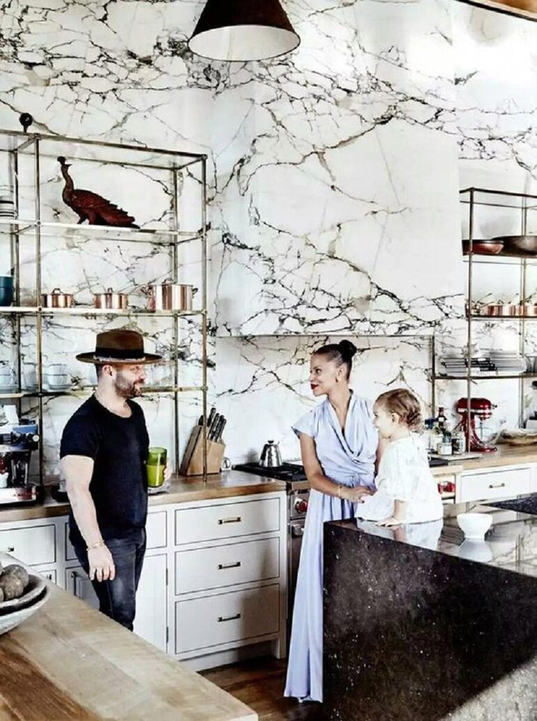 Nova tendència a cuines: marbre súper vetejat