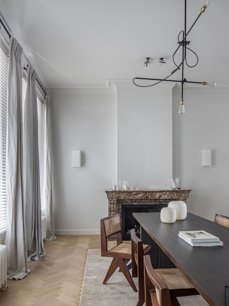 Una casa refinada i atemporal a Bèlgica