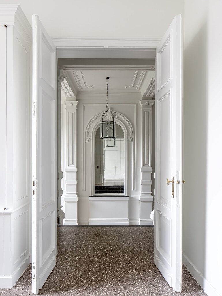 Una casa refinada i atemporal a Bèlgica