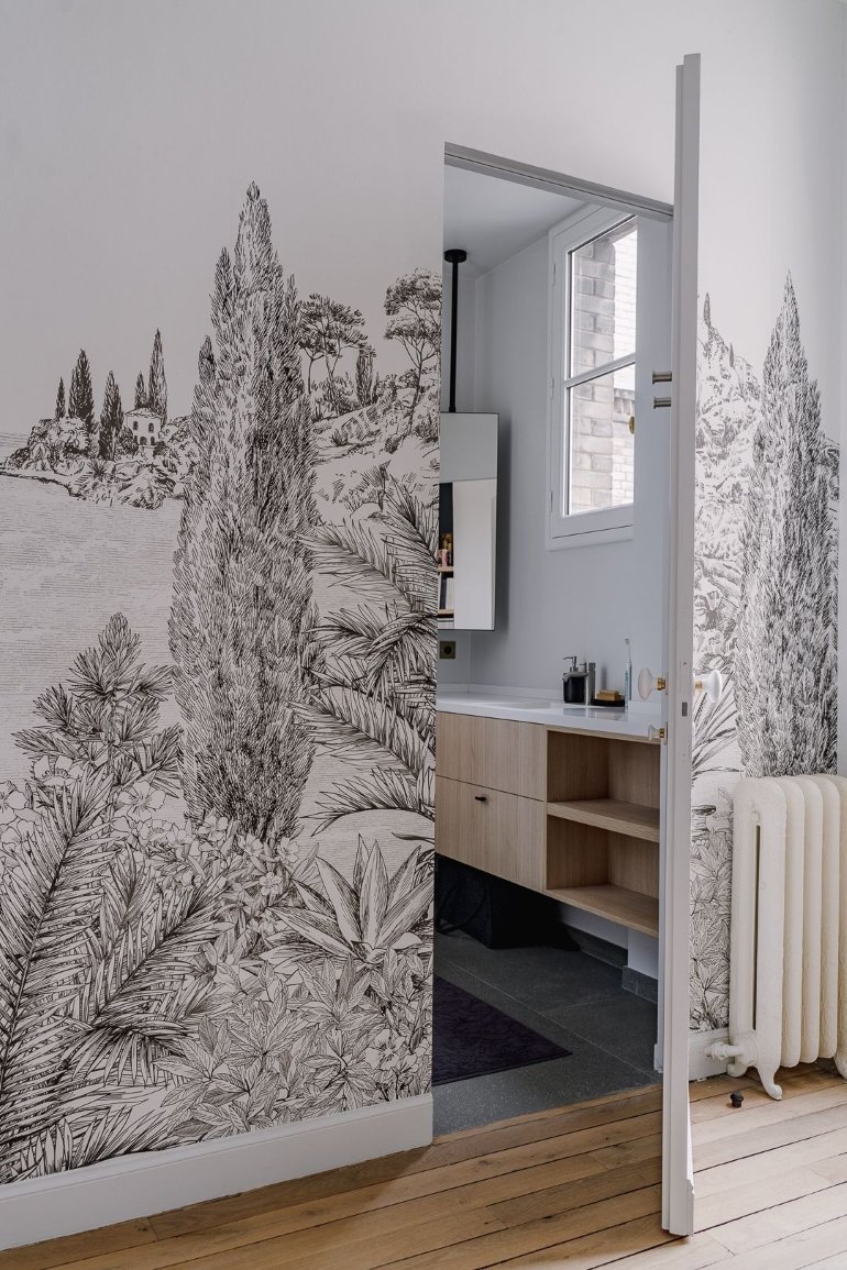 Molduras, cornisas y carpintería de época en París