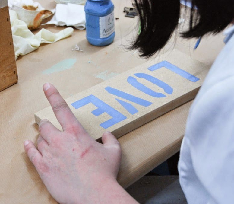 Nuestro primer taller de técnicas decorativas 