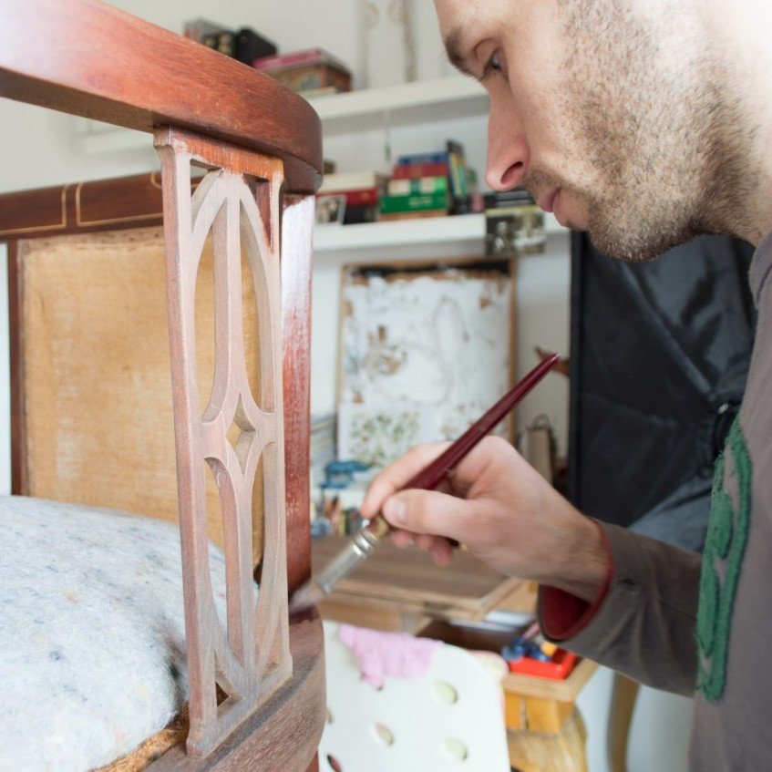 Cómo restaurar un canapé y no morir en el intento...