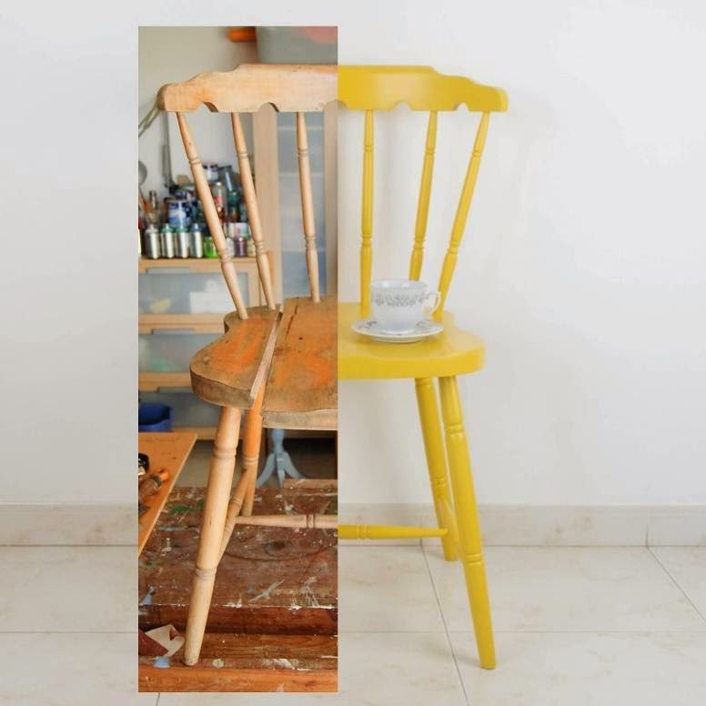 Josefina, la historia de una silla torneada (y desencolada)...