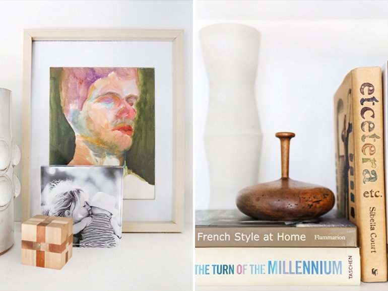 Cómo decorar con estilo unas estanterías en 3 pasos