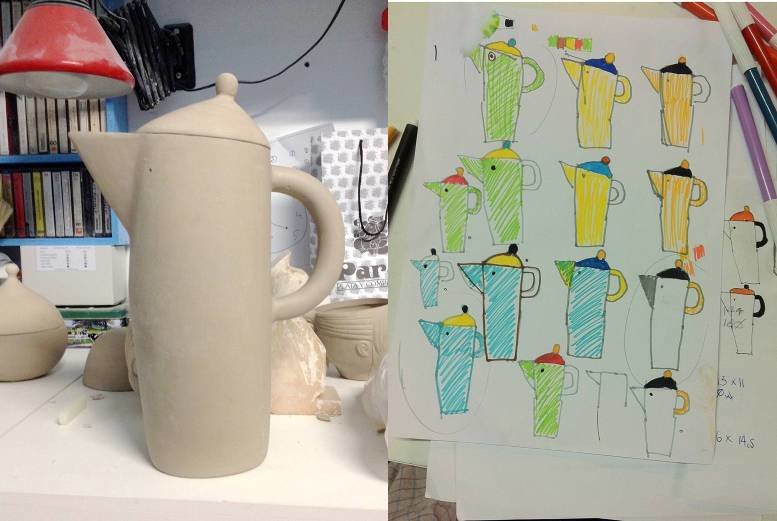 Un taller de cerámica lleno de frescura y cosas bonitas