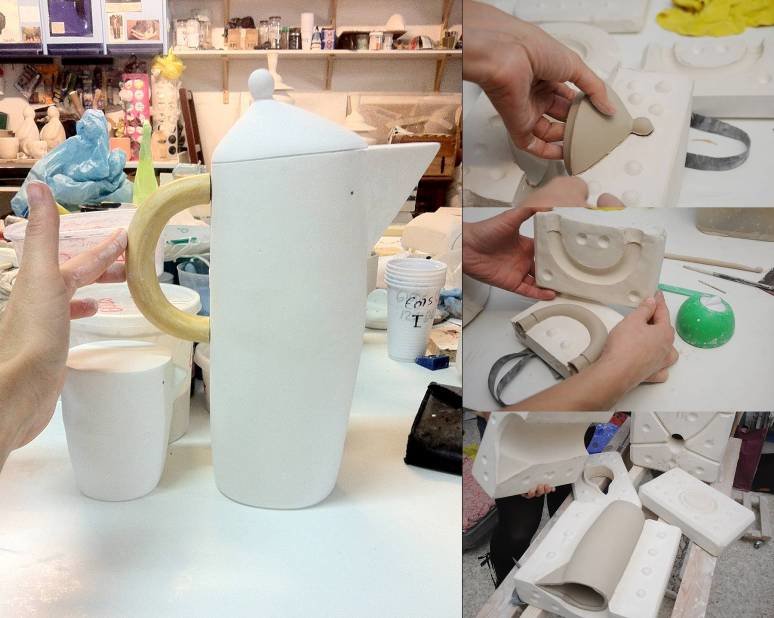 Un taller de cerámica lleno de frescura y cosas bonitas