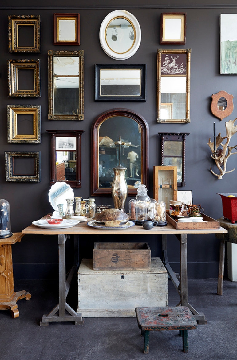 Tienda de antigüedades al estilo americano