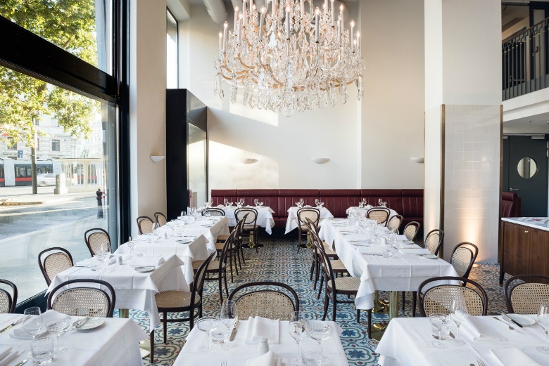 Un hotel atrevido y elegante en Viena