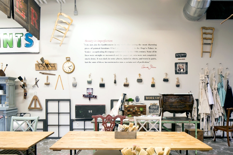 Peinture, el paraíso para los amantes de la transformación de muebles