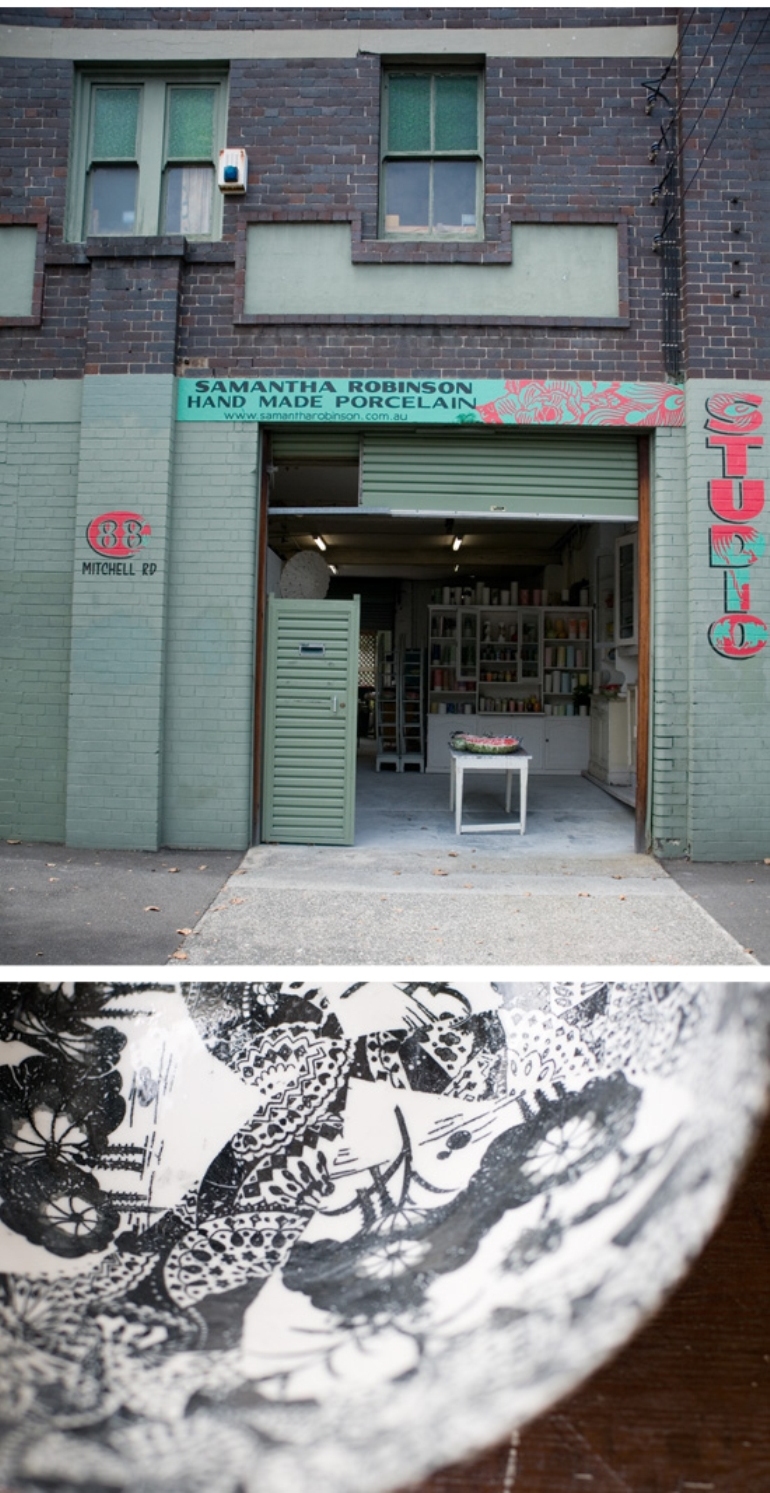 Taller y tienda de cerámica en Sydney