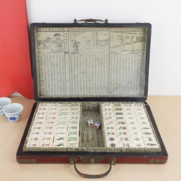 Antiguo juego chino Mahjong