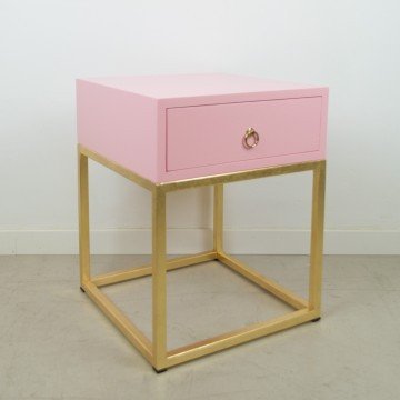Tauleta de nit Gala, rosa