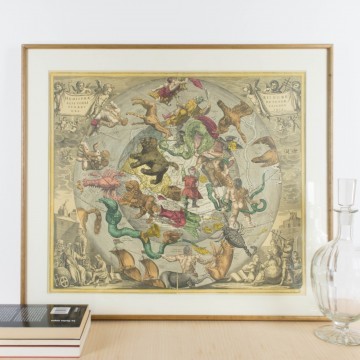 Harmonia Macrocosmica Hemisferio Norte del cielo y la tierra