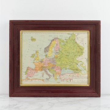 Antiguo mapa de Europa