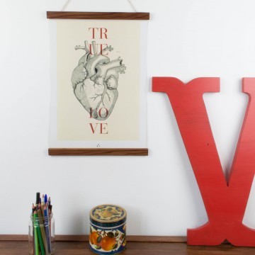 Lámina True Love para colgar