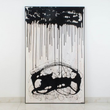 La voz de las sombras, 2006, pintura abstracta