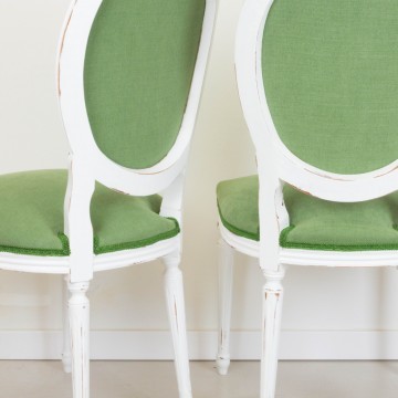 Pareja de sillas francesas estilo Luís XVI