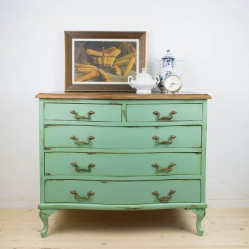 Cómoda de cinco cajones Isabel