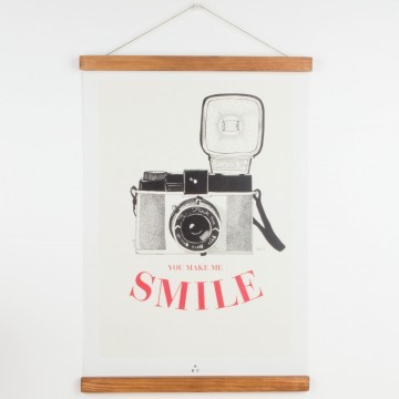 Lámina You make me Smile para colgar