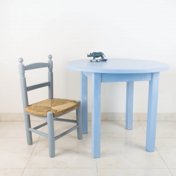 Mesa y silla infantil