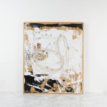 Incomodidad latente, pintura abstracta de 2007