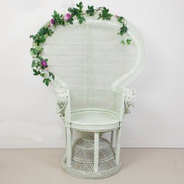 Silla Emmanuelle en verde pastel