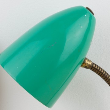 Lámpara flexo en color verde
