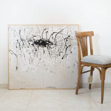 Pintura abstracta, La huella de tu voz