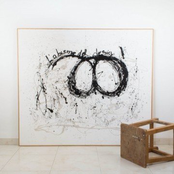 El abismo del deseo, pintura original de Cèlia Izquierdo