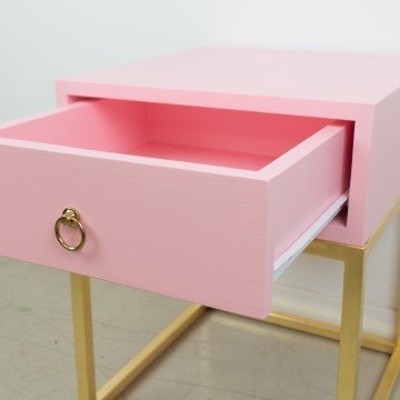 Tauleta de nit Gala, rosa