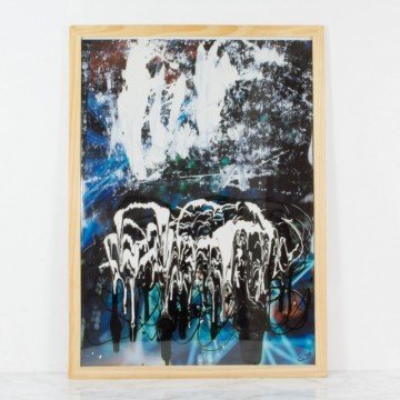 Pintura abstracta, Petjades d'una altra realitat, 2009