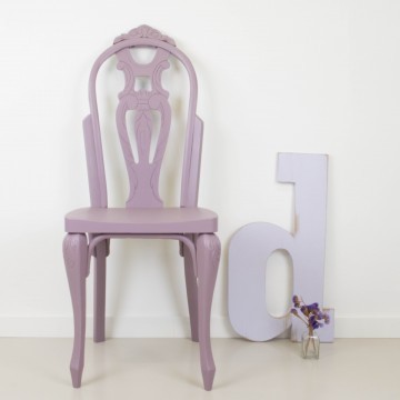 Silla Lucrecia violeta