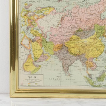 Mapa Asia político