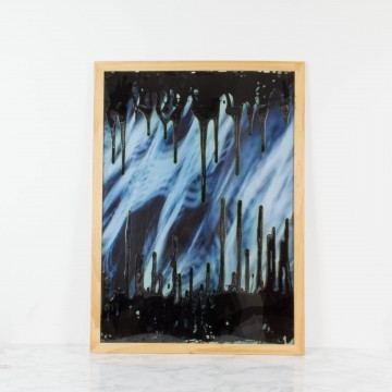 Pintura abstracta, Caminar entre las sombras, 2009