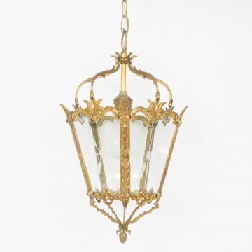 Farol francés de bronce
