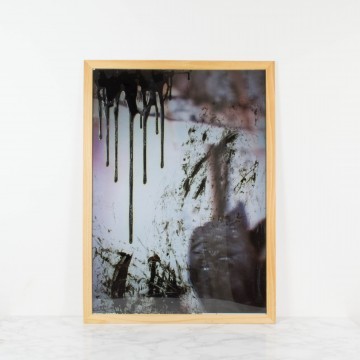 Más allá de la oscuridad, pintura original de Cèlia Izquierdo