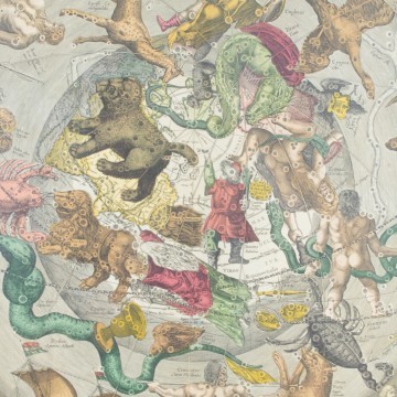 Harmonia Macrocosmica Hemisferio Norte del cielo y la tierra