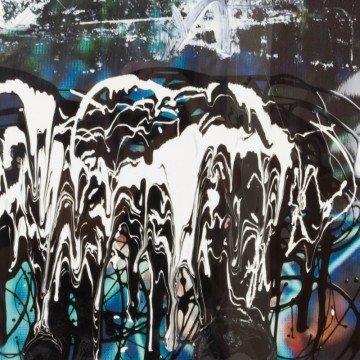 Pintura abstracta, Petjades d'una altra realitat, 2009