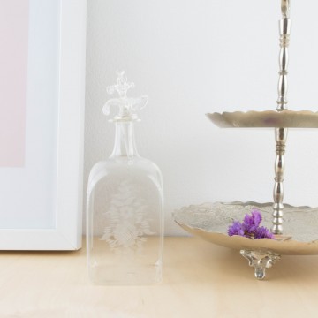 Botella de tocador veneciana