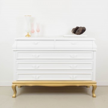 Cómoda Roséline con sobre de mármol