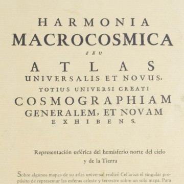 Harmonia Macrocosmica Hemisferio Norte del cielo y la tierra