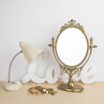 Espejo para tocador francés