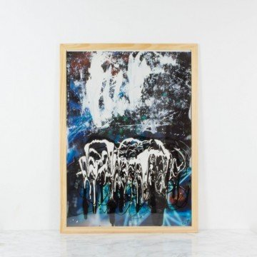 Pintura abstracta, Huellas de otra realidad, 2009