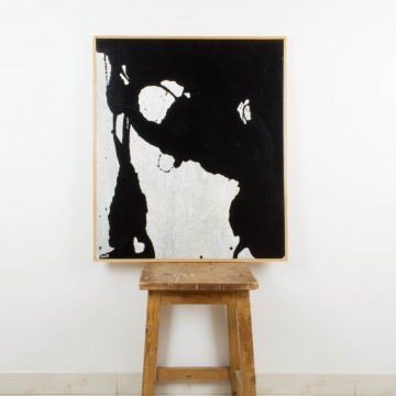 Incertesa, pintura abstracta original de Cèlia Izquierdo