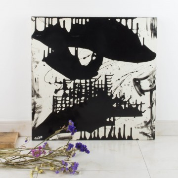 La foscor del meu hivern, pintura original