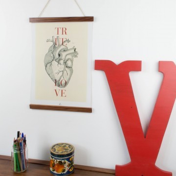 Lámina True Love para colgar